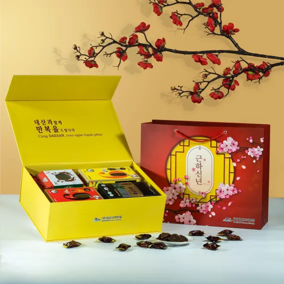 Hộp quà tặng hồng sâm Phúc Lộc Viên Niên