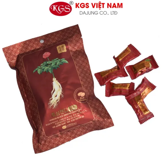 Kẹo Hắc Sâm KGS 100g