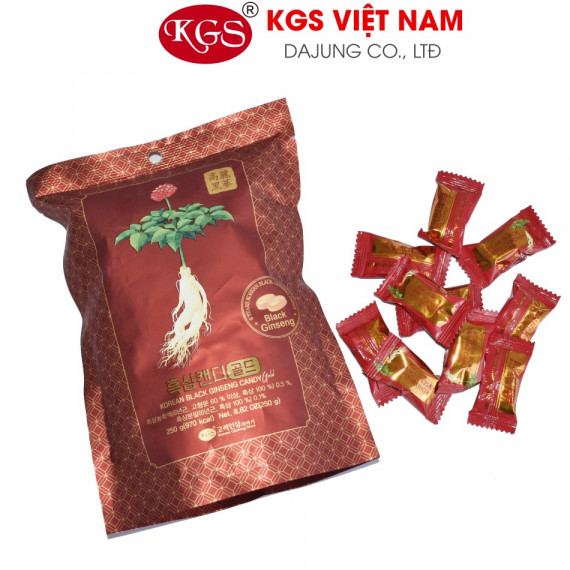 Kẹo Hắc Sâm KGS 250g