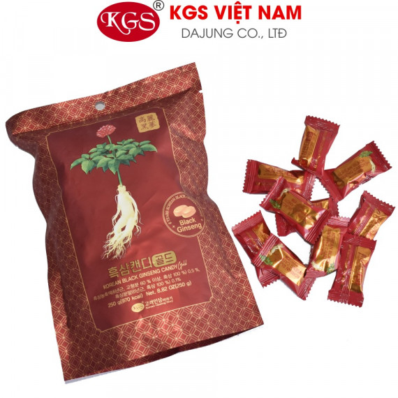 Kẹo Hắc Sâm KGS 250g