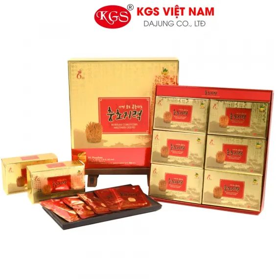 Nước Đông Trùng Hạ Thảo KGS 50ml x 30 Gói