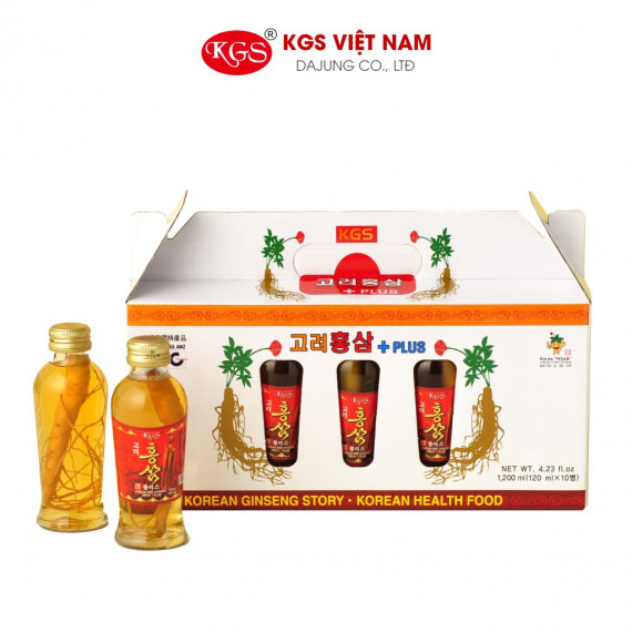 Nước hồng sâm có củ KGS Hàn Quốc 1200ml