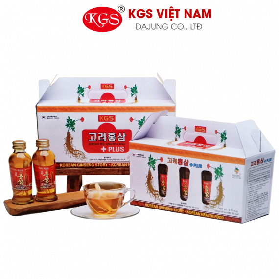 Nước hồng sâm có củ KGS Hàn Quốc 1200ml