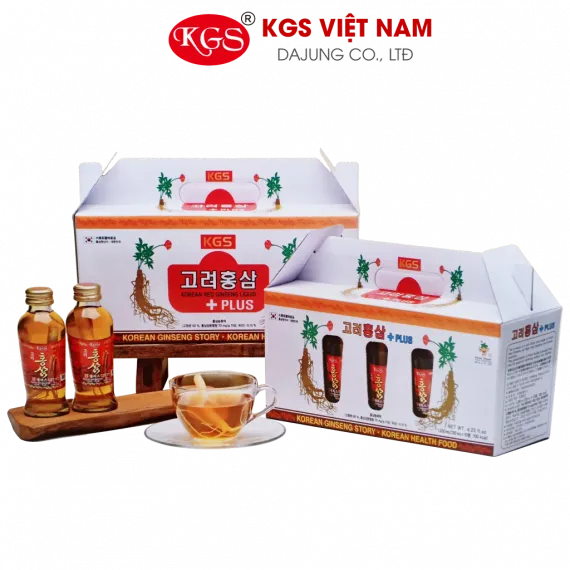 Nước hồng sâm có củ KGS Hàn Quốc 1200ml
