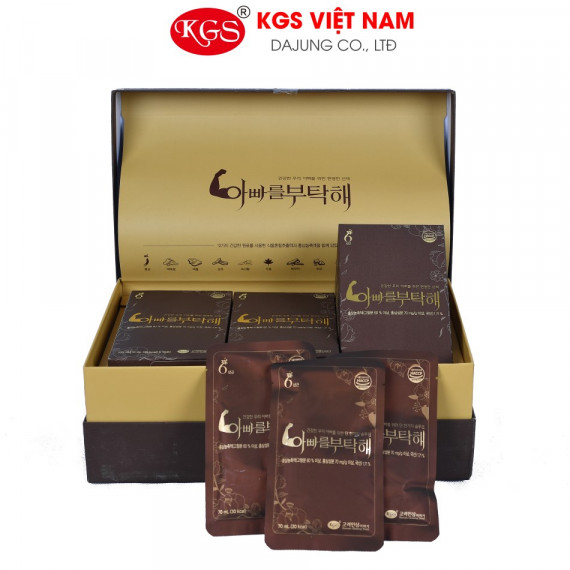 Nước Hồng Sâm KGS Dành Cho Nam Giới 70 ml x 30 gói