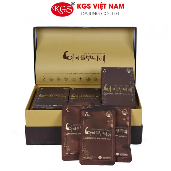 Nước Hồng Sâm KGS Dành Cho Nam Giới 70 ml x 30 gói