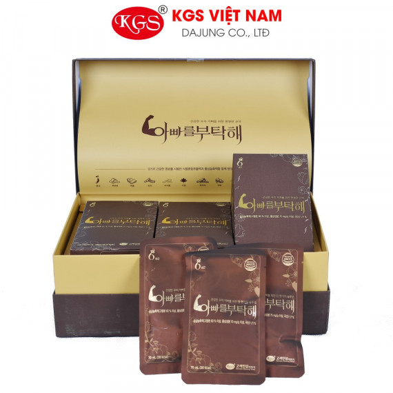 Nước Hồng Sâm KGS Dành Cho Nam Giới 70 ml x 30 gói