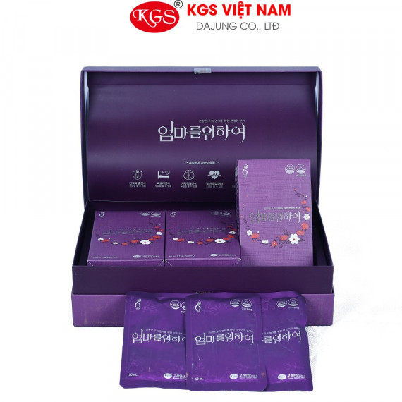 Nước Hồng Sâm KGS Dành Cho Phụ Nữ 50ml x 30 gói