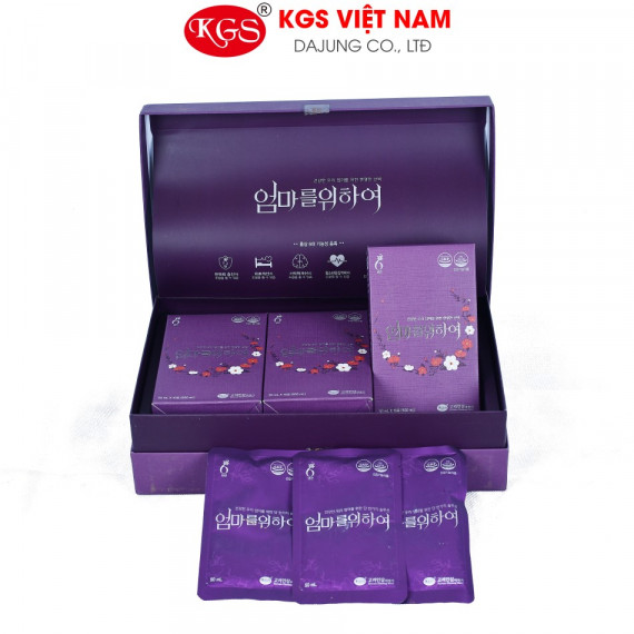 Nước Hồng Sâm KGS Dành Cho Phụ Nữ 50ml x 30 gói
