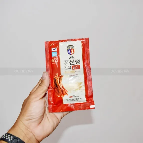 Nước hồng sâm Hàn Quốc Daehan 70ml x 24 gói