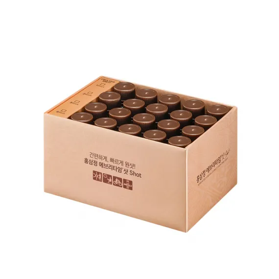 Nước Hồng Sâm KGC Jung Kwan Jang Everytime Shot 20ml x 20 Chai Nước Hồng Sâm KGC Jung Kwan Jang Everytime Shot 20ml x 20 Chai