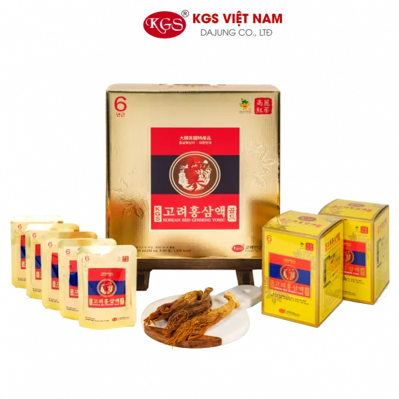 Nước hồng sâm KGS Hàn Quốc 20 gói 1600ml