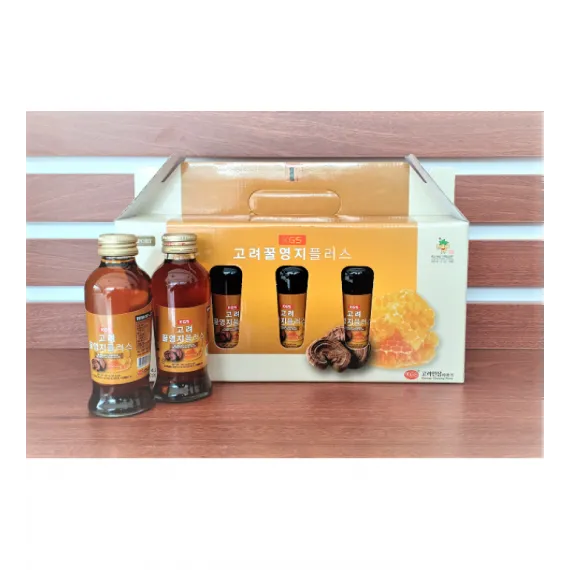 Nước linh chi mật ong 120ml x 10 chai KGS Nước linh chi mật ong 120ml x 10 chai KGS