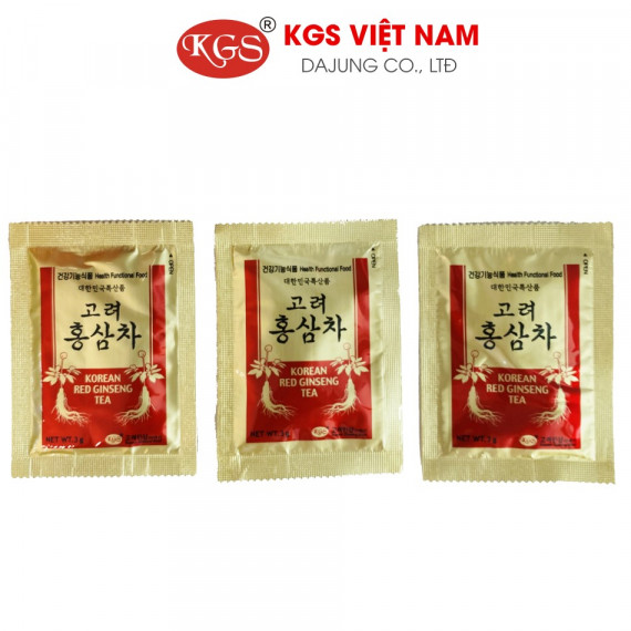 Trà Hồng Sâm KGS Hàn Quốc 3g x 100 gói