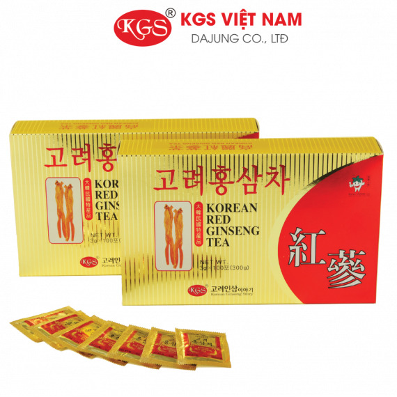 Trà Hồng Sâm KGS Hàn Quốc 3g x 100 gói