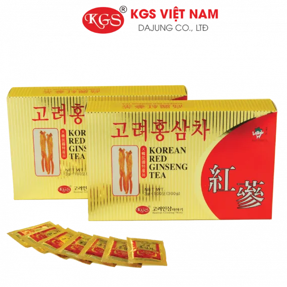 Trà Hồng Sâm KGS Hàn Quốc 3g x 100 gói
