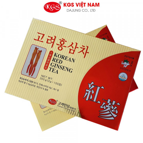 Trà Hồng Sâm KGS Hàn Quốc 3g x 100 gói