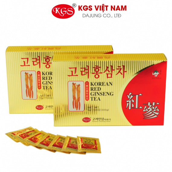 Trà Hồng Sâm KGS Hàn Quốc 3g x 100 gói