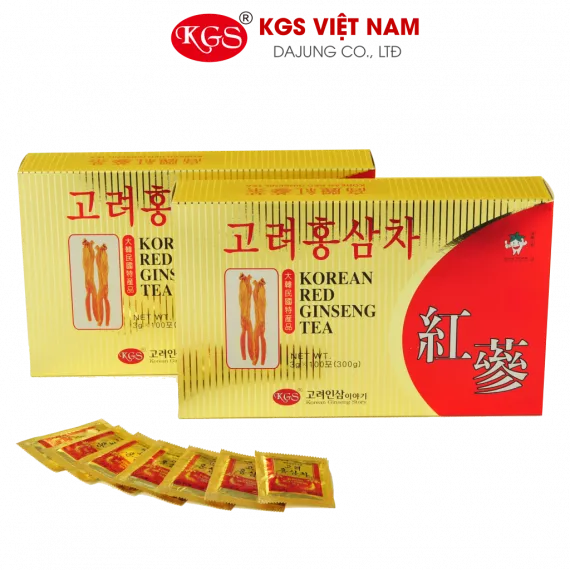 Trà Hồng Sâm KGS Hàn Quốc 3g x 100 gói