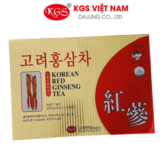 Trà Hồng Sâm KGS Hàn Quốc 3g x 100 gói