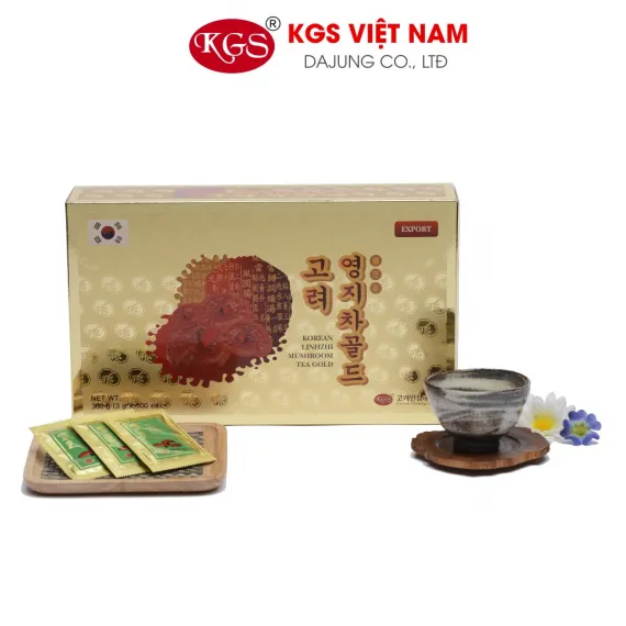 Trà Linh Chi KGS Hàn Quốc 3g x 100 gói Trà Linh Chi KGS Hàn Quốc 3g x 100 gói