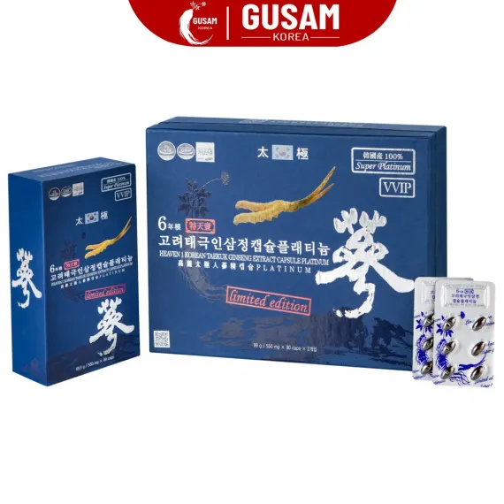 Viên Thiên Sâm Đông Trùng Hạ Thảo Hàn Quốc Kingsize 550mg x 180 ViênViên Thiên Sâm Đông Trùng Hạ Thảo Hàn Quốc Kingsize 550mg x 180 Viên