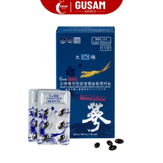 Viên Thiên Sâm Đông Trùng Hạ Thảo Hàn Quốc Kingsize 550mg x 180 Viên