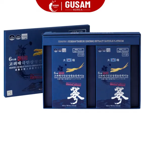 Viên Thiên Sâm Đông Trùng Hạ Thảo Hàn Quốc Kingsize 550mg x 180 Viên