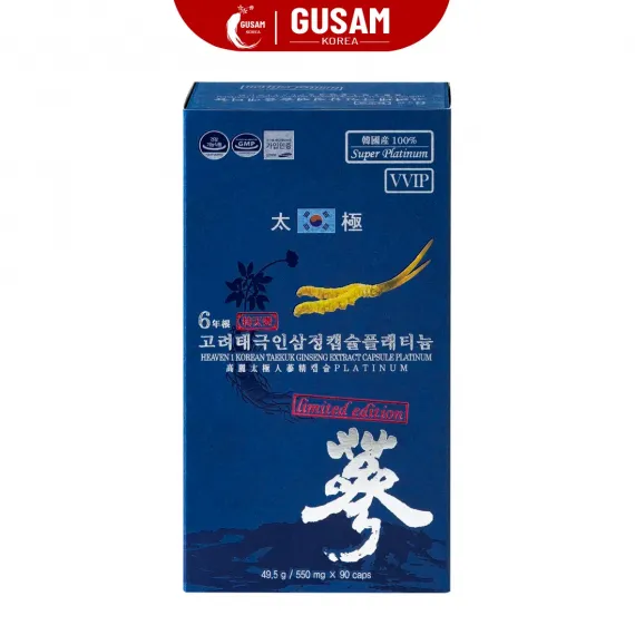 Viên Thiên Sâm Đông Trùng Hạ Thảo Hàn Quốc Kingsize 550mg x 180 Viên
