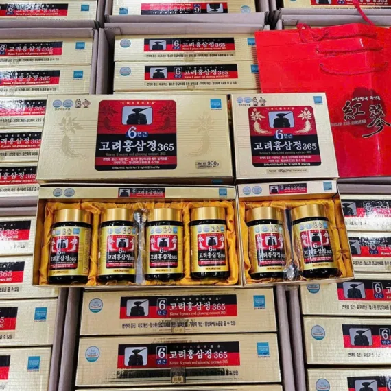 Cao hồng sâm 365 Hàn Quốc 240g x 4 hũ