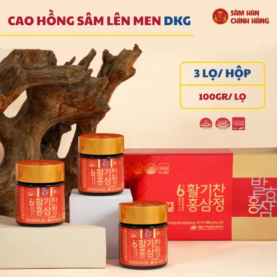 Cao hồng sâm lên men Daedong 100g x 3 lọ