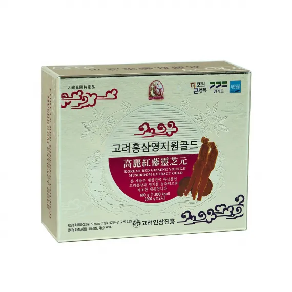 Cao Hồng Sâm Linh Chi Hàn Quốc Gold 300g x 2 Lọ