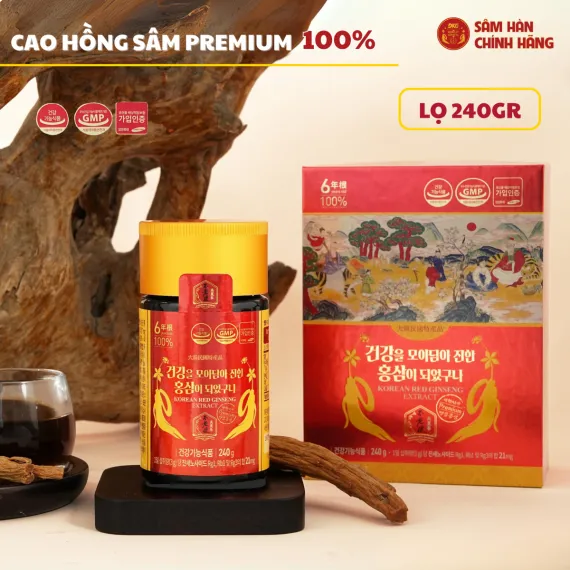 Cao hồng sâm nguyên chất Daedong Extract 240g