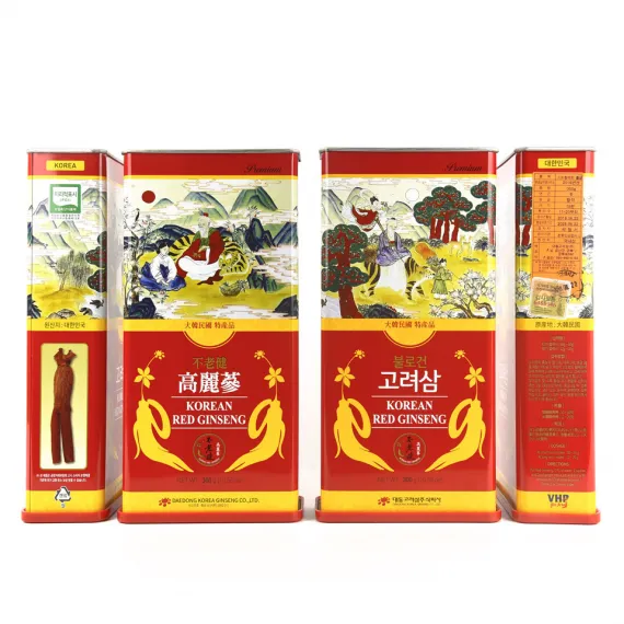 Hồng Sâm Củ Khô Daedong Nguyên Củ Premium 300g (11-20 Củ)