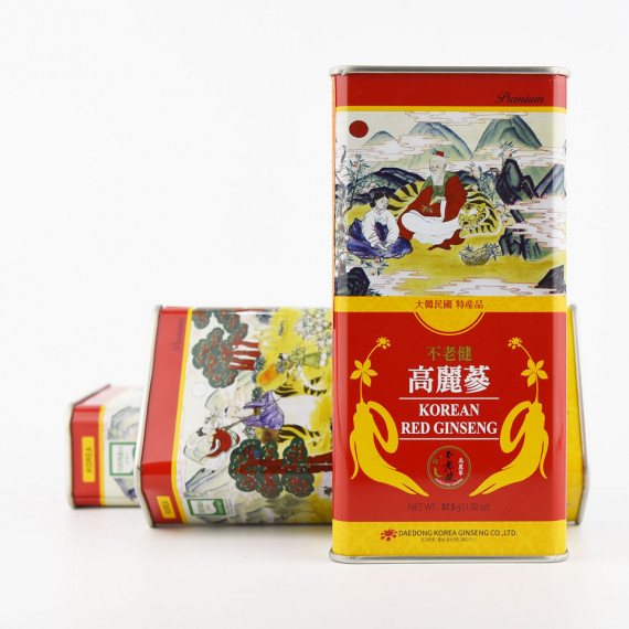 Hồng Sâm Củ Khô Daedong Nguyên Củ Premium 37,5g (2-3 Củ)