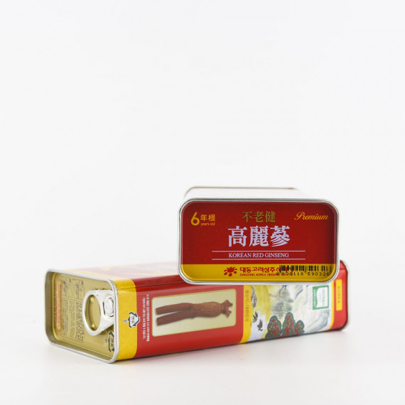 Hồng Sâm Củ Khô Daedong Nguyên Củ Premium 37,5g (2-3 Củ)