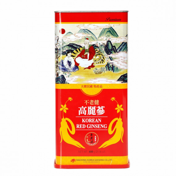 Hồng Sâm Củ Khô Daedong Nguyên Củ Premium 600g (21-40 Củ)