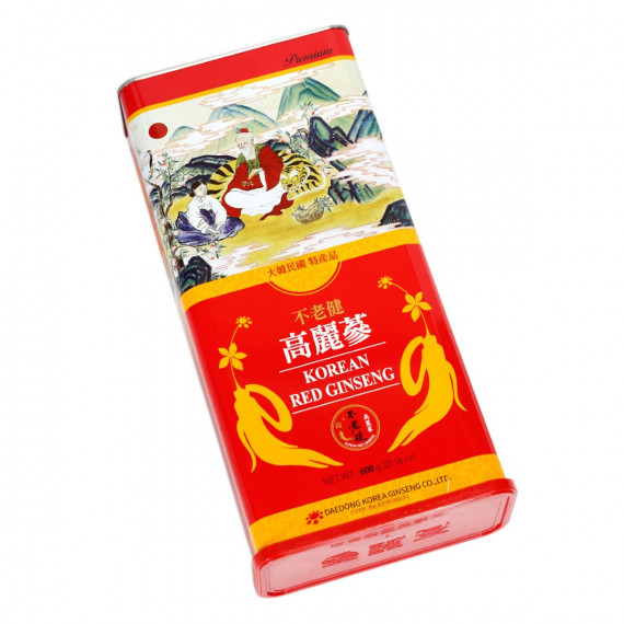 Hồng Sâm Củ Khô Daedong Nguyên Củ Premium 600g (21-40 Củ)
