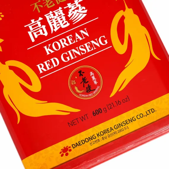 Hồng Sâm Củ Khô Daedong Nguyên Củ Premium 600g (21-40 Củ)