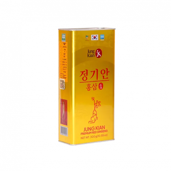 Hồng sâm củ khô Jung Kian 300g( hộp 11 - 20 củ)