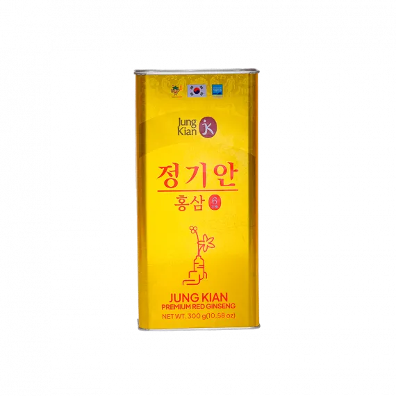 Hồng sâm củ khô Jung Kian 300g( hộp 11 - 20 củ)