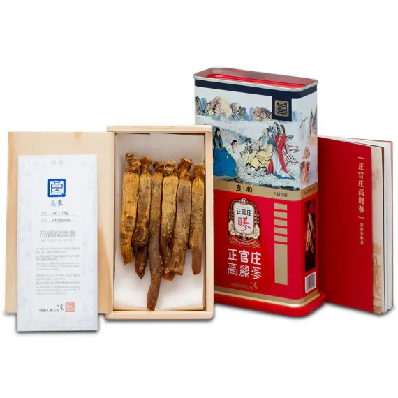 Hồng Sâm Củ Khô Jung Kwan Jang KGC Hàn Quốc 75g số 40 ( 6 củ )
