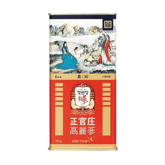 Hồng Sâm Củ Khô Jung Kwan Jang KGC Hàn Quốc 300g số 30 ( 19 củ ) Hồng Sâm Củ Khô Jung Kwan Jang KGC Hàn Quốc 300g số 30 ( 19 củ )