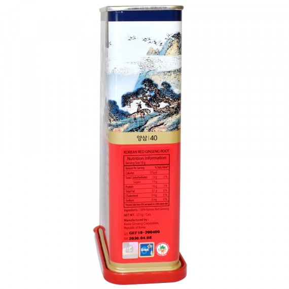 Hồng Sâm Củ Khô Jung Kwan Jang KGC Hàn Quốc 37,5g số 40 ( 3 củ )
