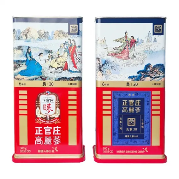 Hồng Sâm Củ Khô Jung Kwan Jang KGC Hàn Quốc 300g số 20 ( 14 củ )