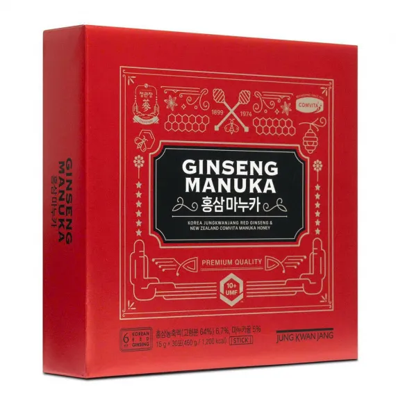 Tinh Chất Nước Hồng Sâm Mật Ong Manuka KGC Jung Kwan Jang 30 Gói