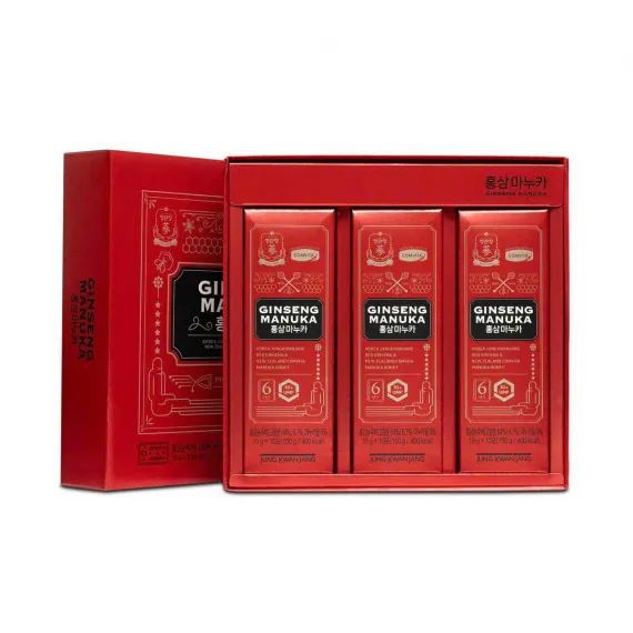 Tinh Chất Nước Hồng Sâm Mật Ong Manuka KGC Jung Kwan Jang 30 Gói