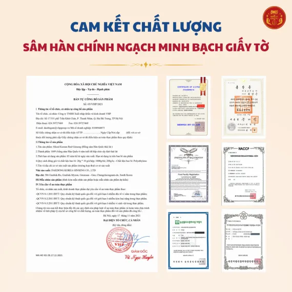 Hồng sâm khô cắt lát Daedong 200g