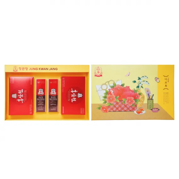 Hộp quà tặng hồng sâm KGC Jung Kwan Jang Lộc Thịnh Gia Khang