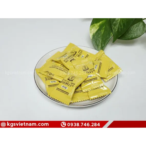 Kẹo Hồng Sâm Không Đường Jung Kwan Jang 120g